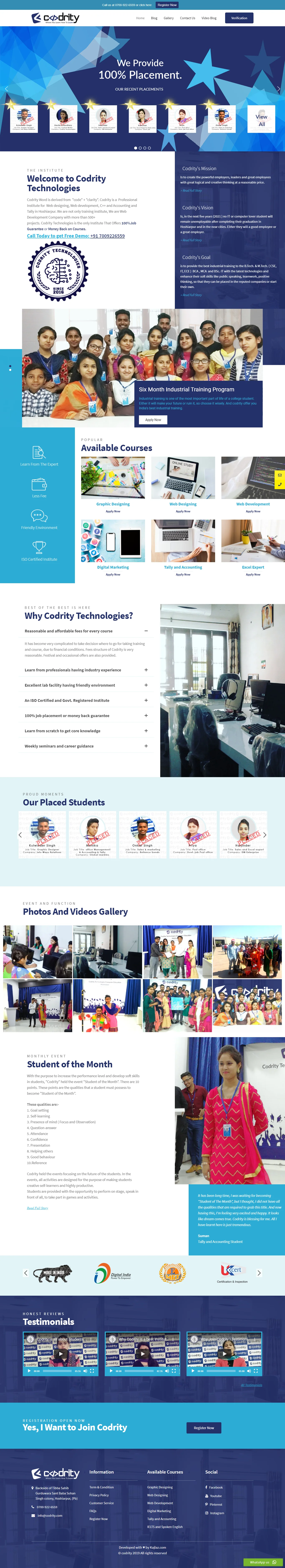Codrity Website Image
